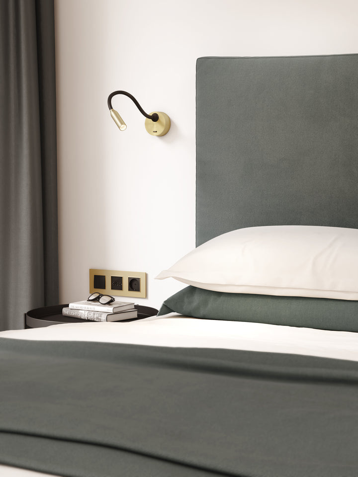 Astro 1435003 Lucca Surface LED Reading Light Matt Gold