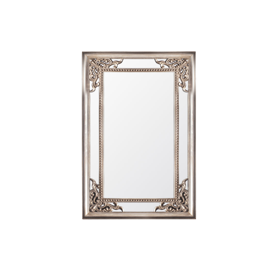 Nelson Lighting NL1409598 Champagne Silver Rectangle Mirror