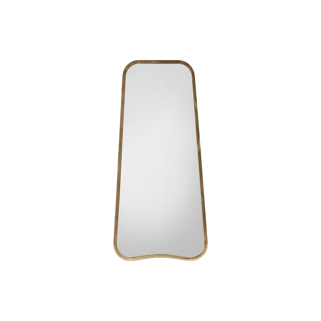 Nelson Lighting NL1409676 Distressed Gold Tapered Leaner Mirror