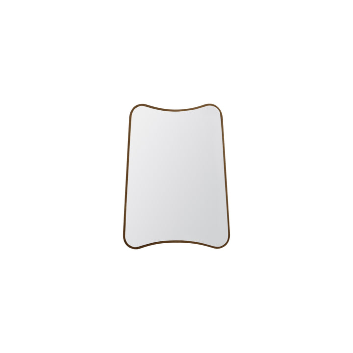 Nelson Lighting NL1409677 Distressed Gold Tapered Rectangle Mirror