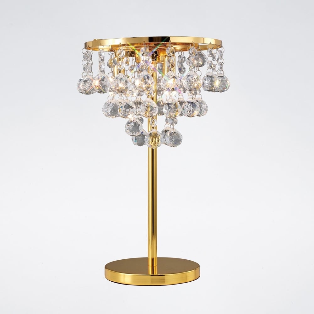 Diyas IL30031 Atla Table Lamp Gold