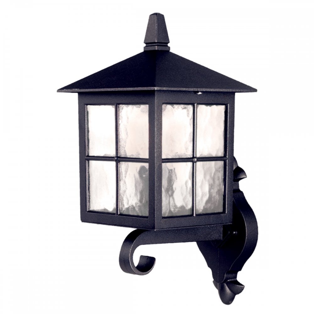 Elstead BL17 BLACK Winchester One Light Wall Lantern Black
