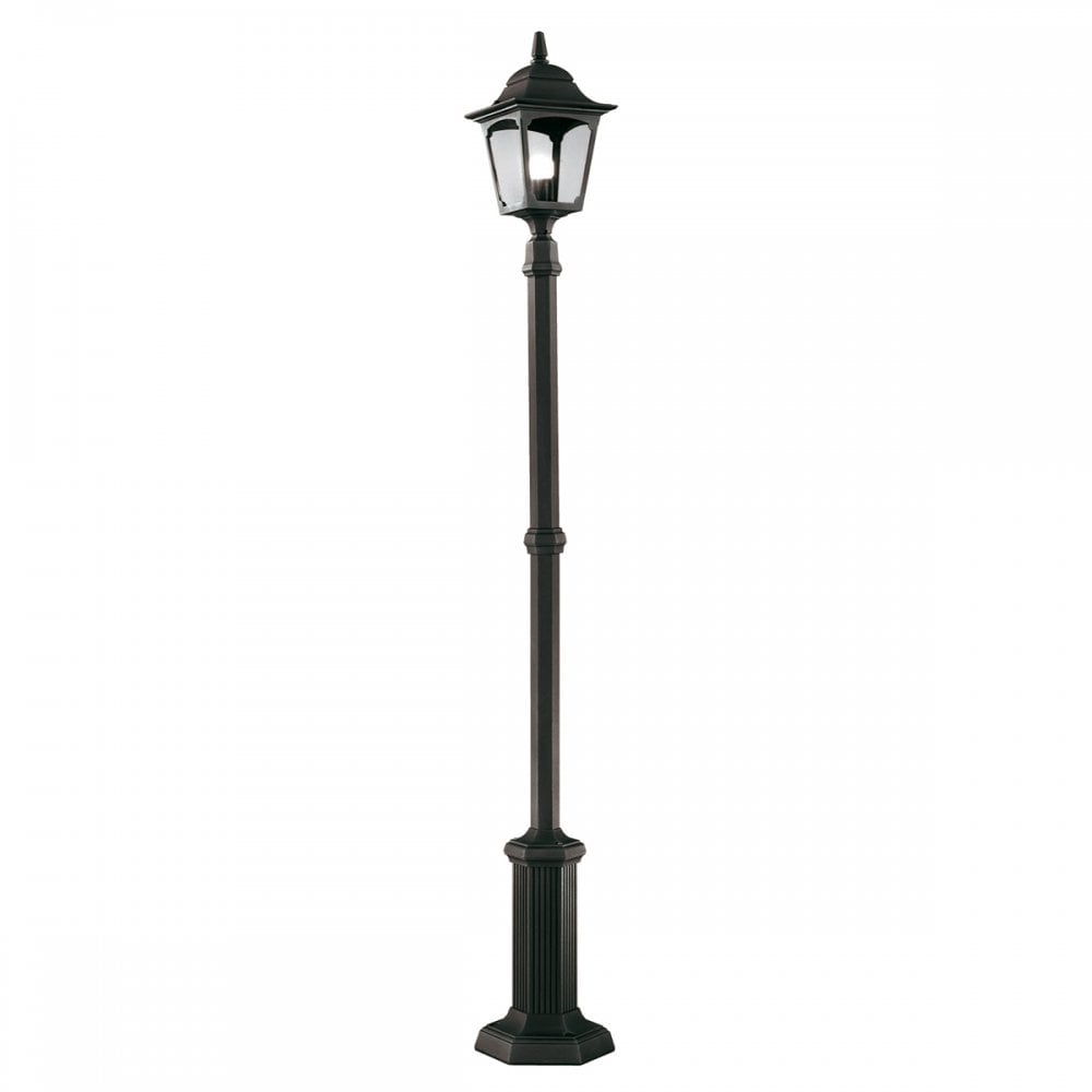 Elstead CP6 BLACK Chapel Midi Lamp-post Black