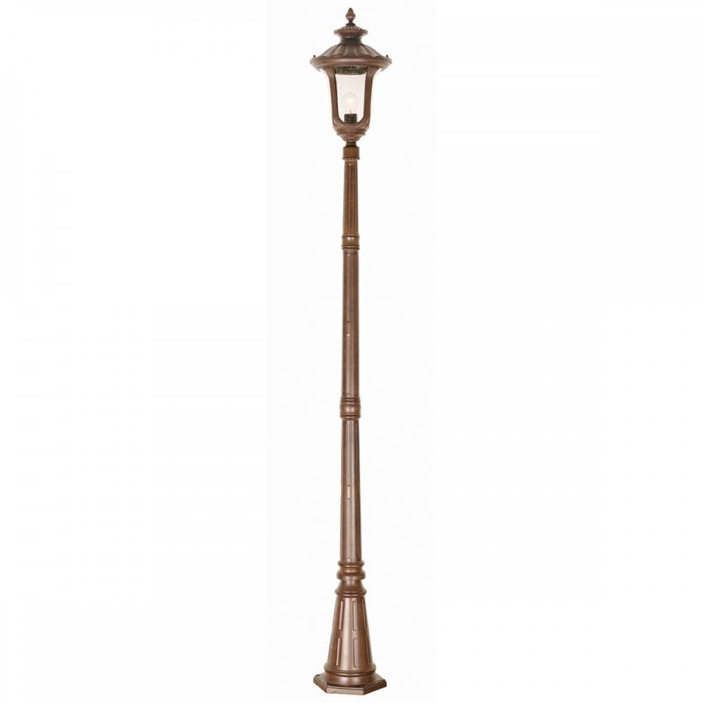 Elstead CC5/M Chicago Medium Lamp-post Rusty Bronze Patina
