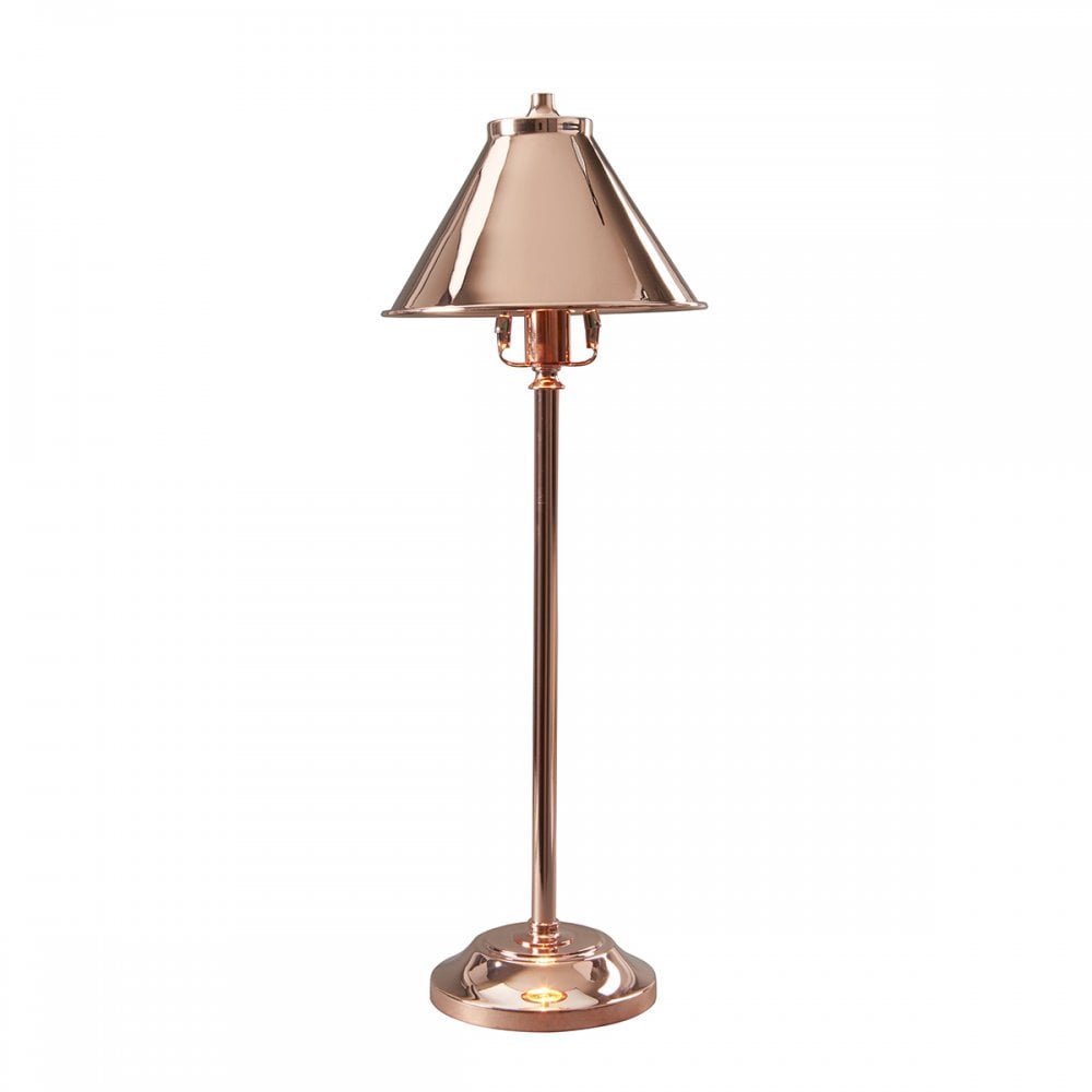 Elstead PV/SL CPR Provence 1 Light LED Stick Lamp Polished Copper