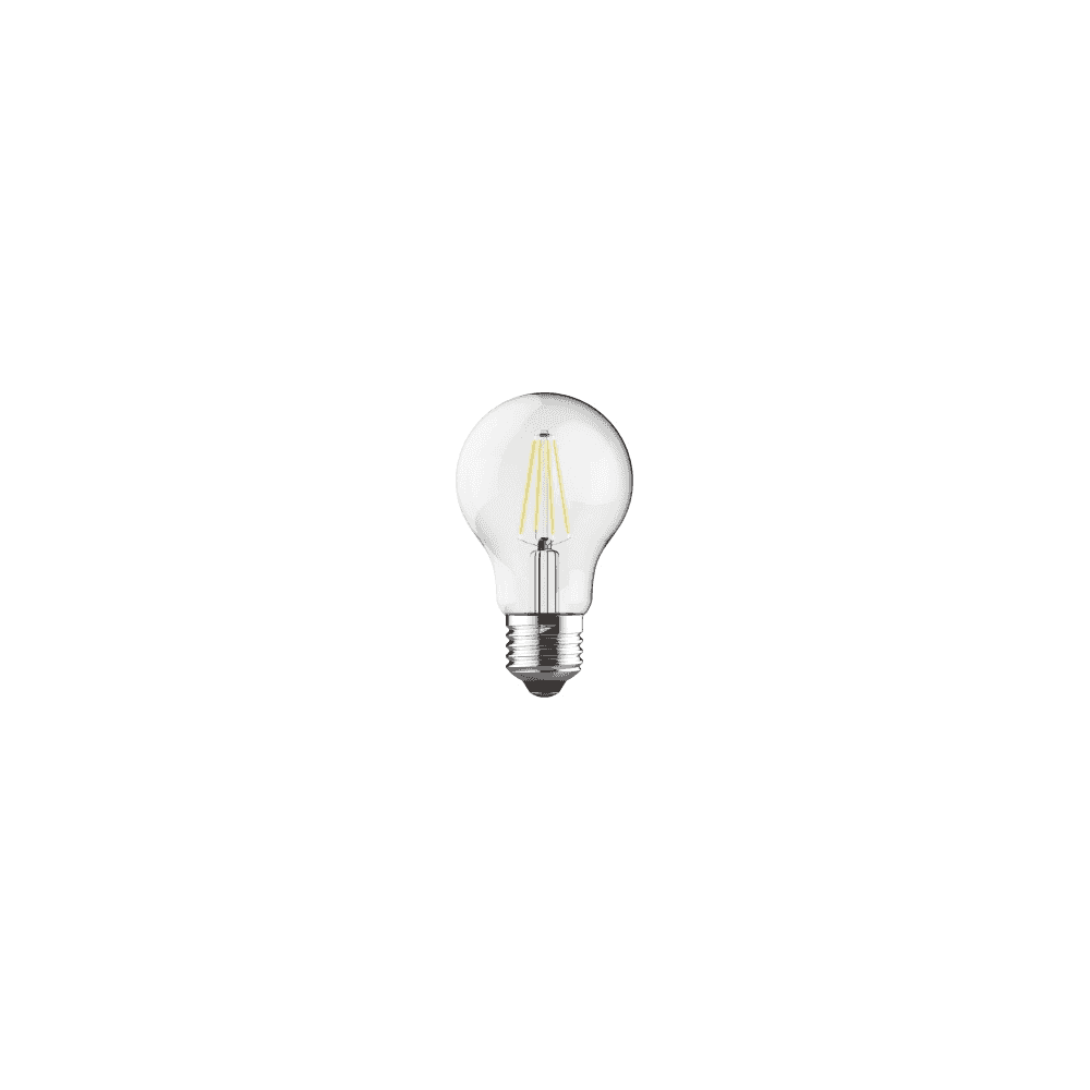Luxram 763111253 Pack Of 10 E27 GLS LED Dimmable 6.5W Warm White 2700K