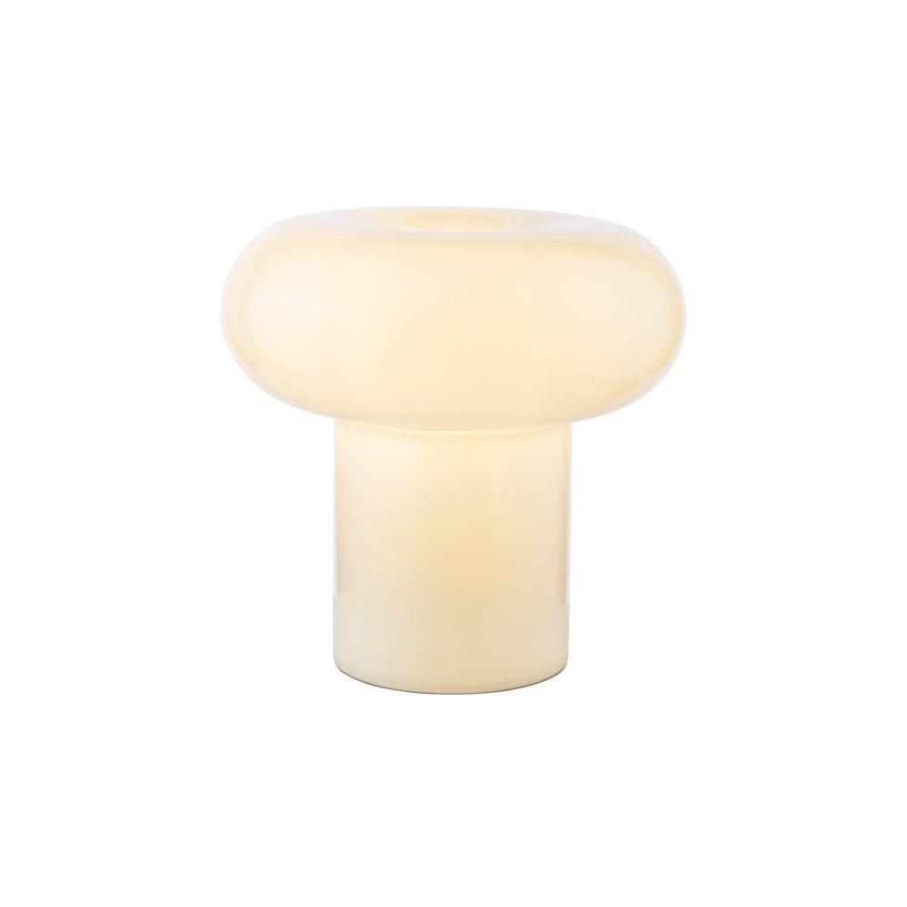 Dar KAJ422 Kaja Table Lamp White Glass