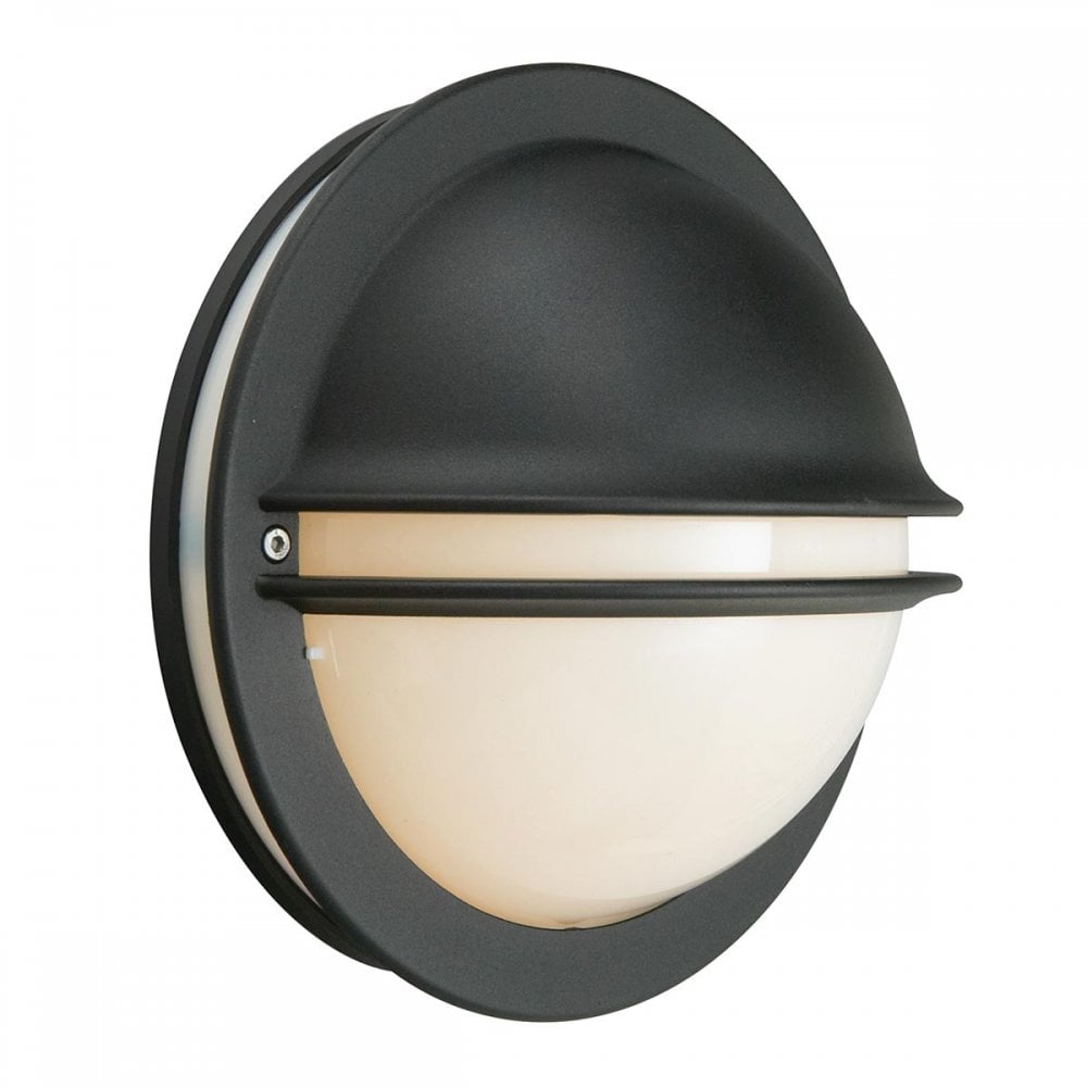 Norlys BERLIN-E27-BLK-O Berlin 1 Light Outdoor Wall Light Black