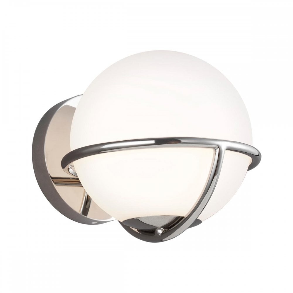 Feiss FE-APOLLO1-PN Apollo 1 Light Wall Light Polished Nickel