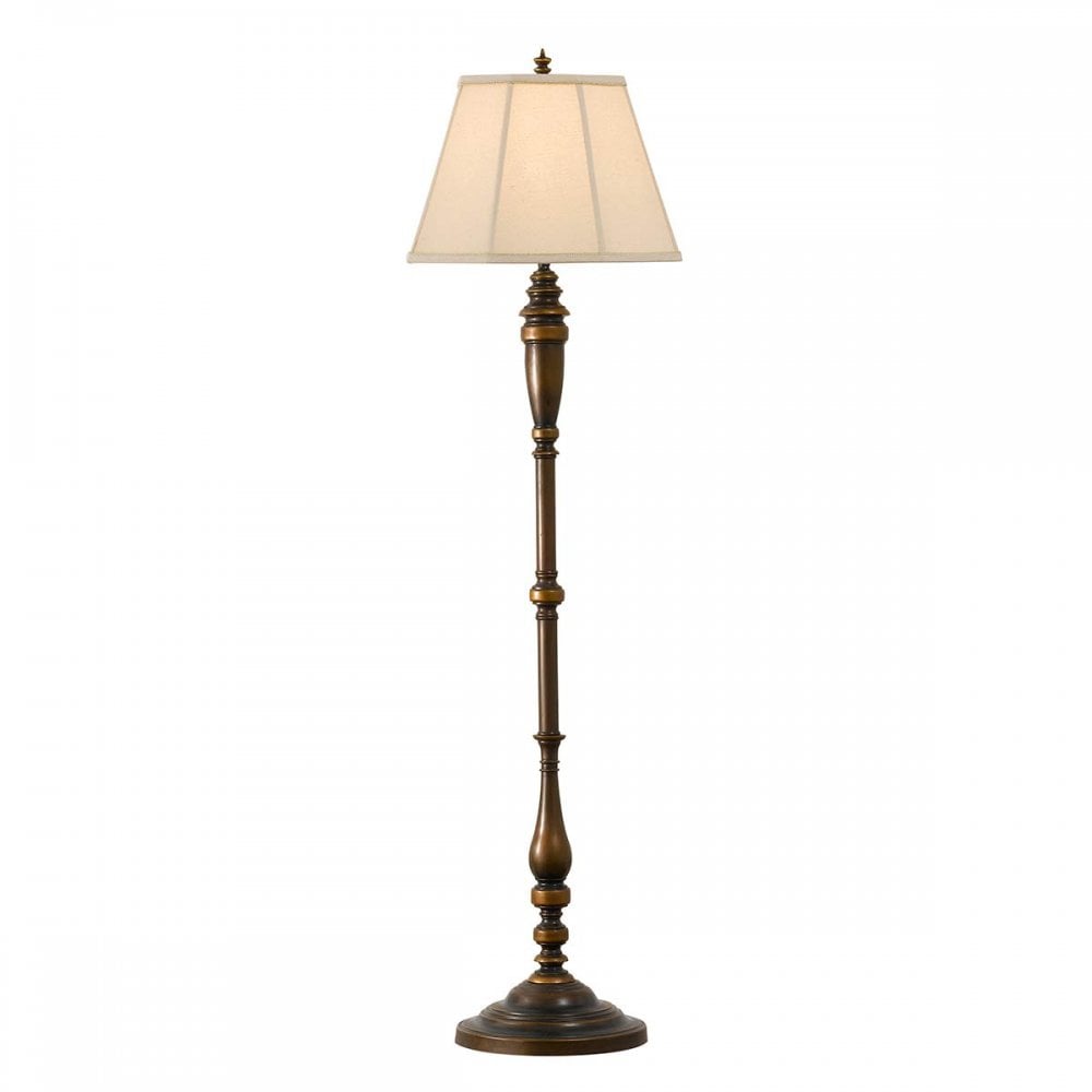 Feiss FE-LINCOLNDALE-FL Lincolndale 1 Light Floor Lamp Astral Bronze