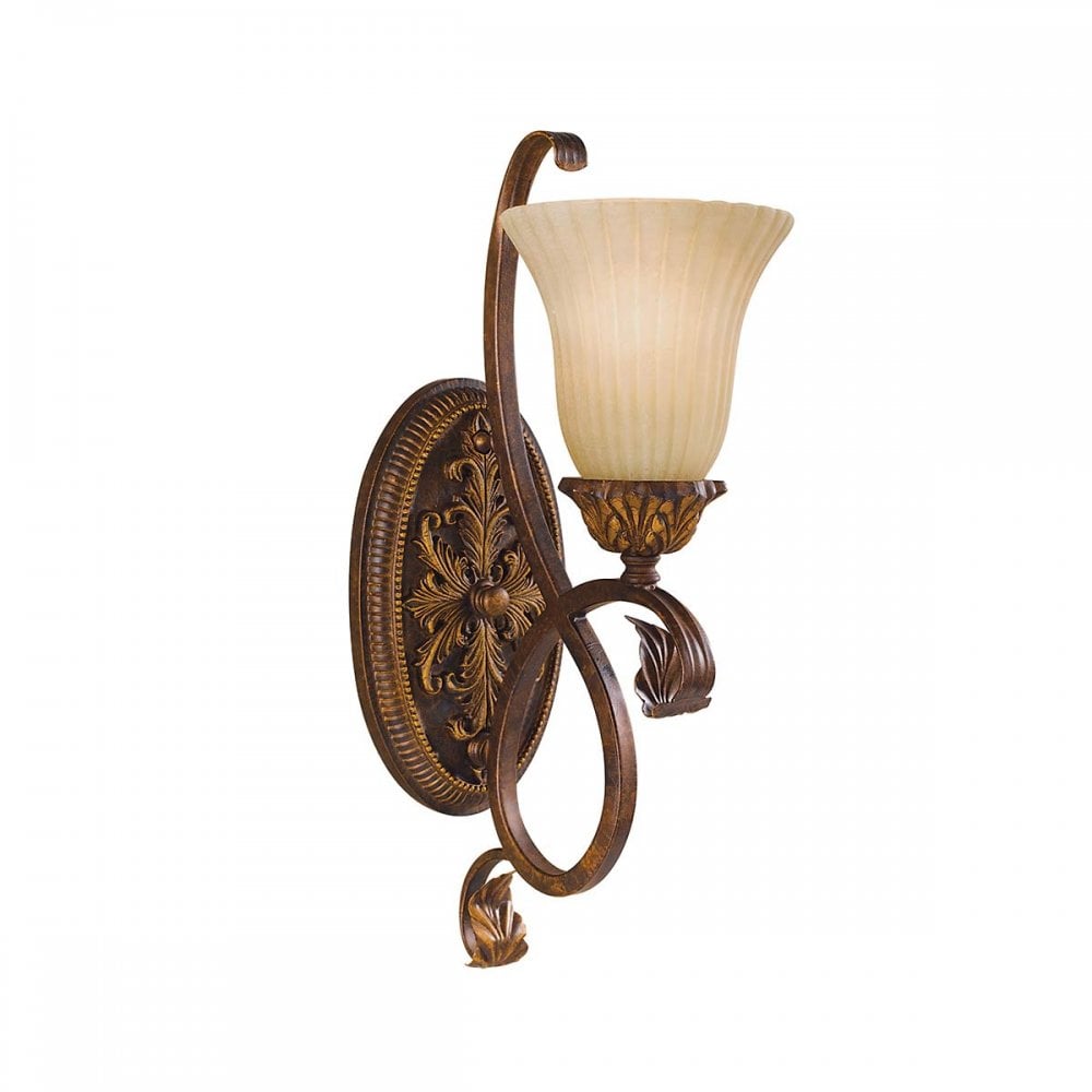 Feiss FE-SONOMAVALLEY1 Sonoma Valley 1 Light Wall Light Aged Tortoise Shell