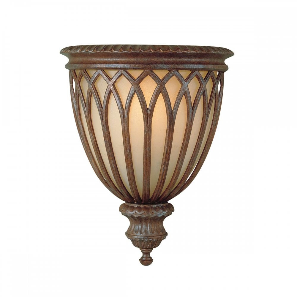 Feiss FE-STIRLING-CASTLEW1 Stirling Castle 1 Light Wall Light British Bronze