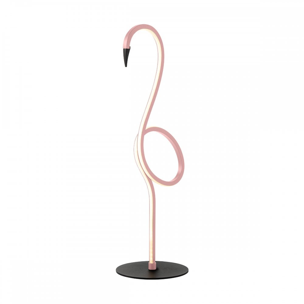 Elstead FLAMINGO-TL-PNK Flamingo 1 Light LED Table Lamp Pink