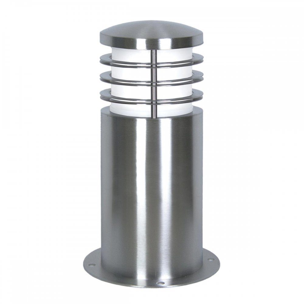 Garden Zone GZ-SANDBANKS-MB Sandbanks 1 Light Outdoor Bollard Stainless Steel