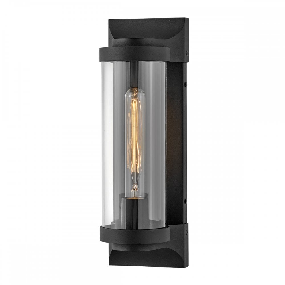 Quintiesse QN-PEARSON-M-TK Pearson 1 Light Outdoor Medium Wall Lantern Textured Black