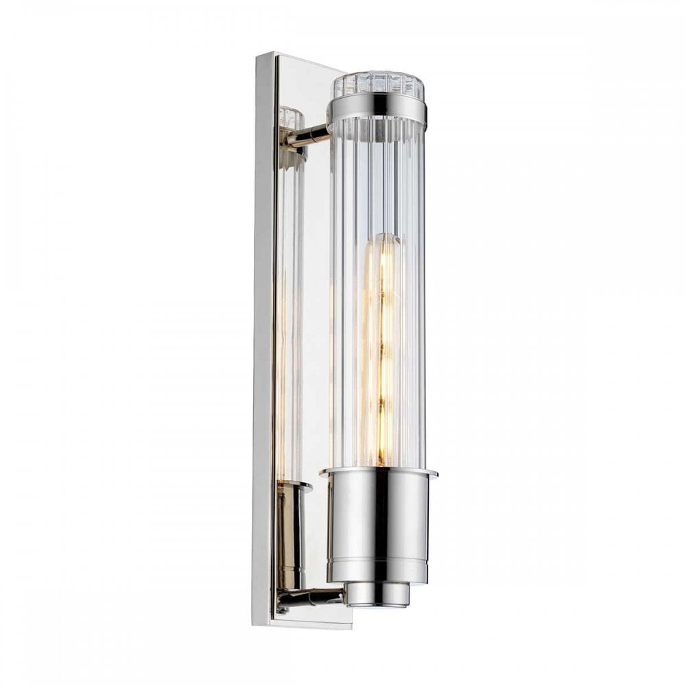 Quintiesse QN-WELLINGTON1-PC Wellington 1 Light Bathroom Wall Light Polished Chrome