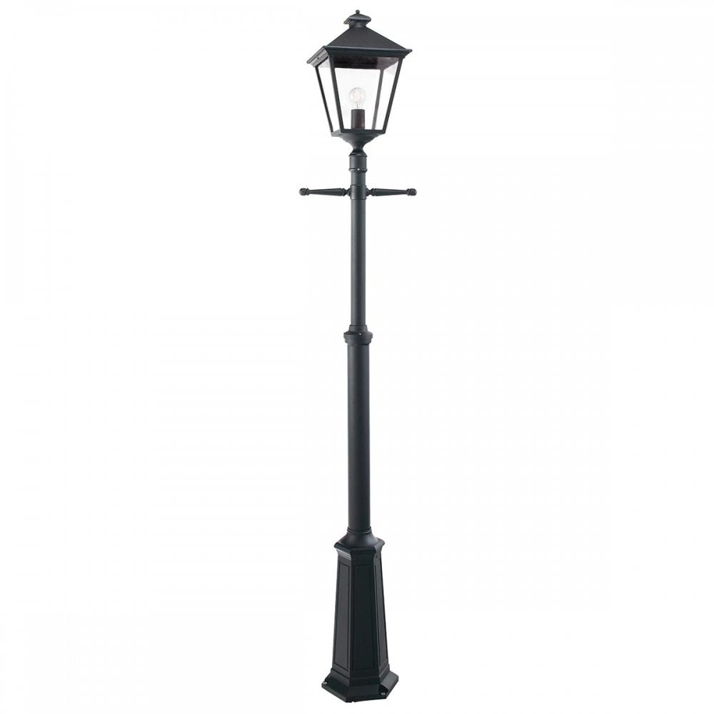 Norlys TG5-BLACK Turin Grande 1 Light Outdoor Lamp Post Black