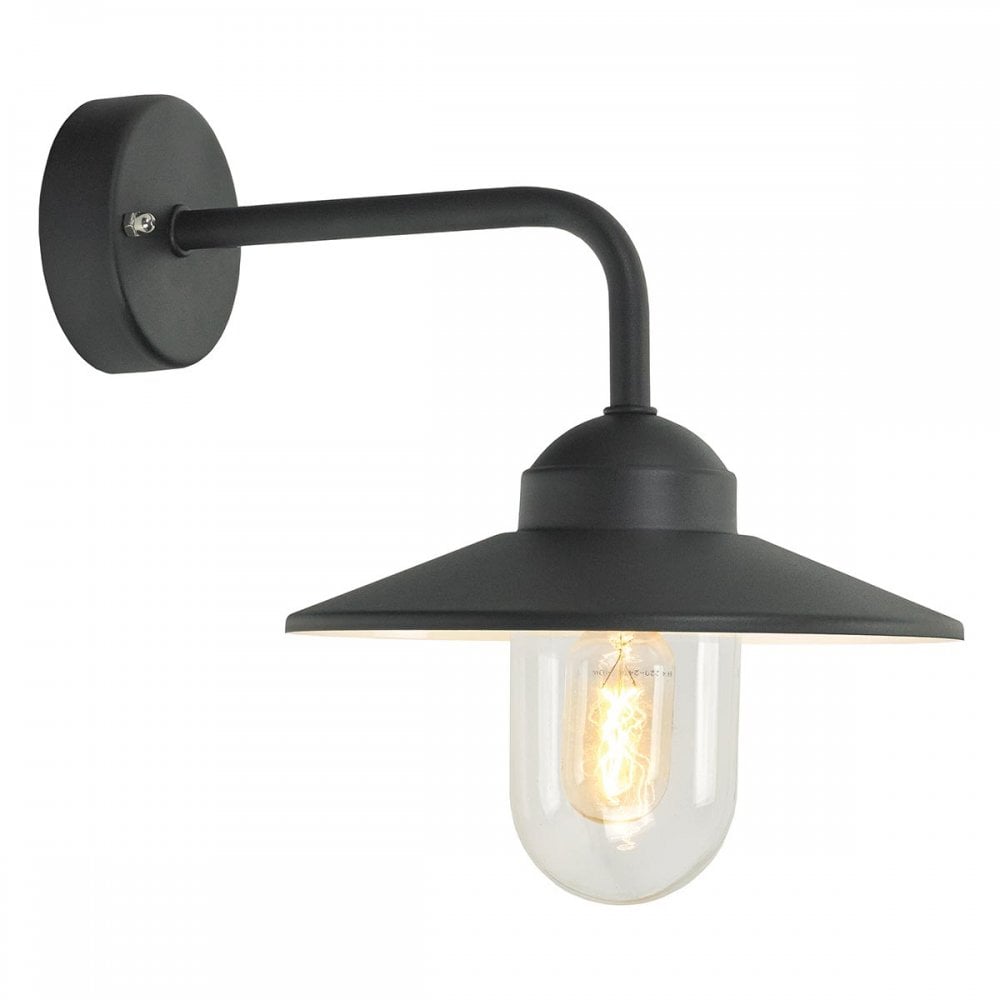 Norlys VANSBRO-BLK Vansbro 1 Light Outdoor Wall Lantern Black