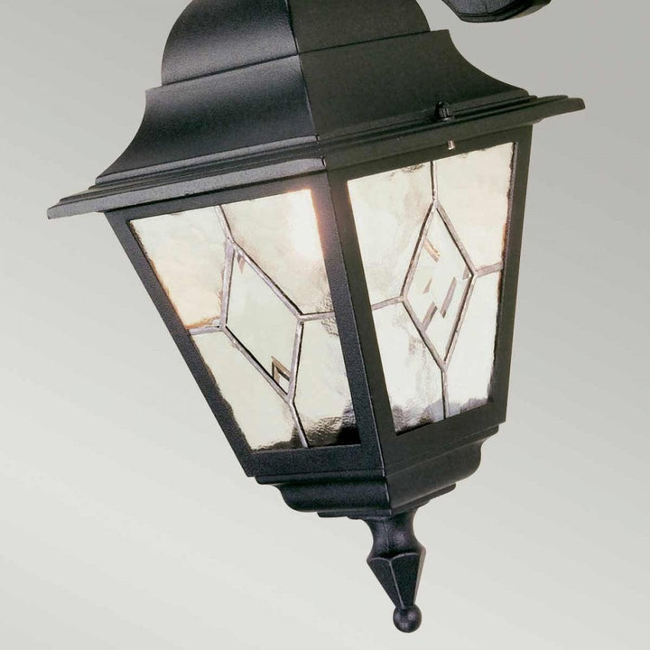 Elstead NR2 BLK Norfolk Wall Lantern Black