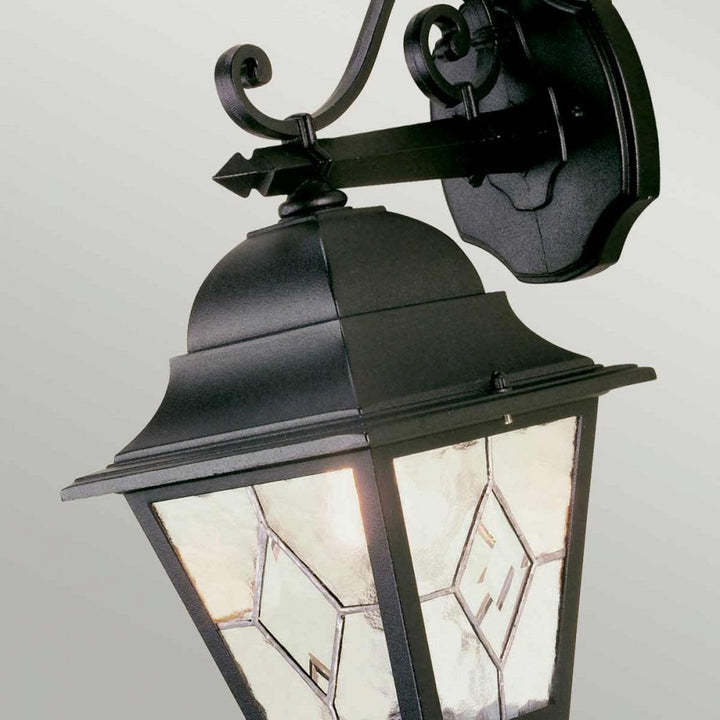 Elstead NR2 BLK Norfolk Wall Lantern Black