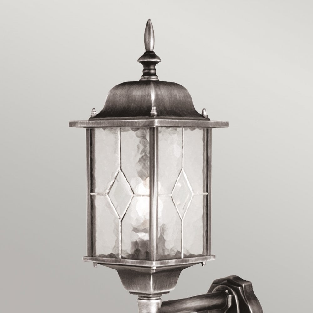 Elstead WX1 PIR Wexford Wall Lantern Black Silver