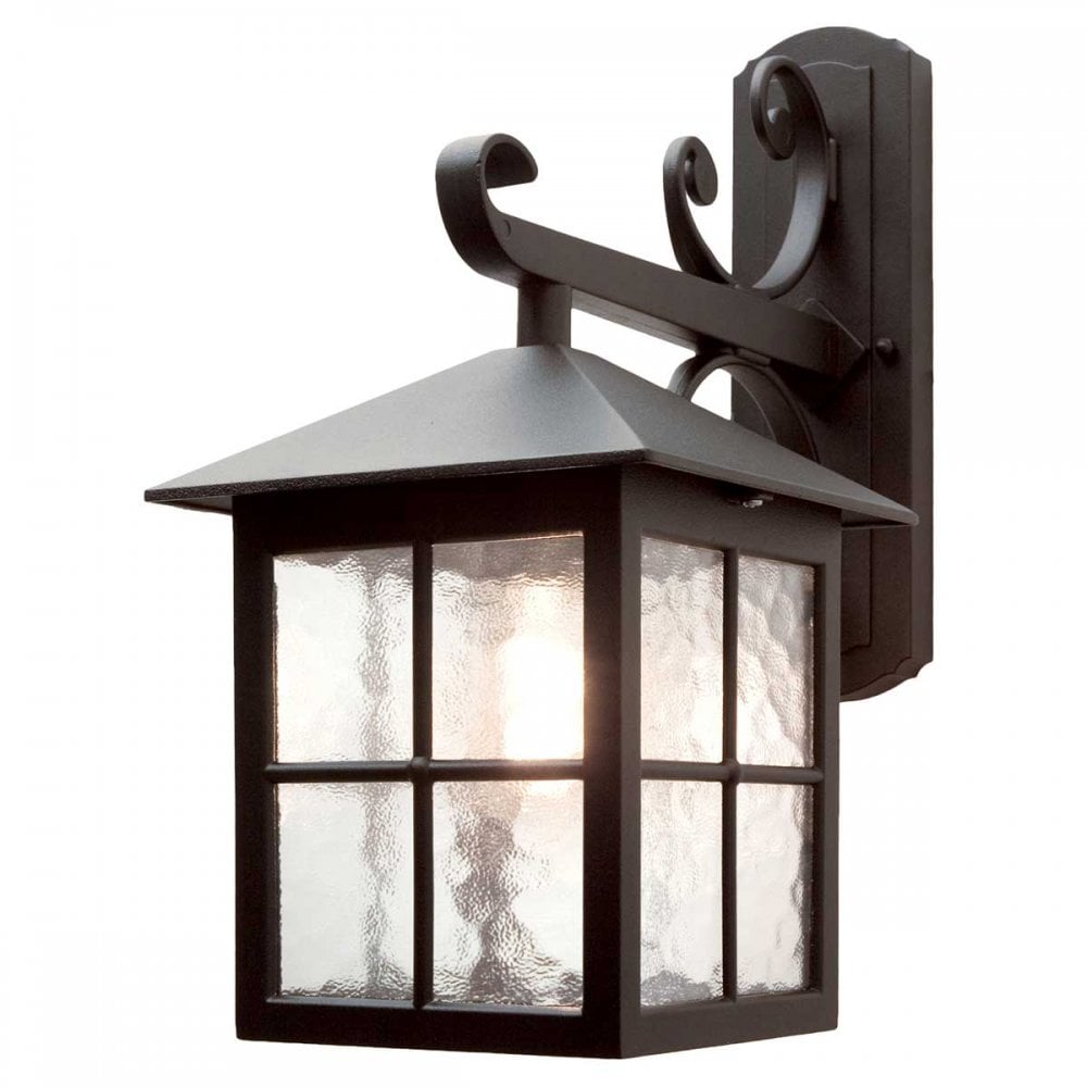Elstead BL19 BLACK Winchester Wall Lantern Black