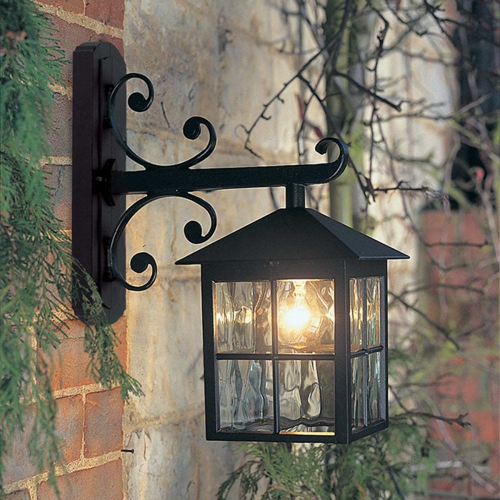 Elstead BL19 BLACK Winchester Wall Lantern Black