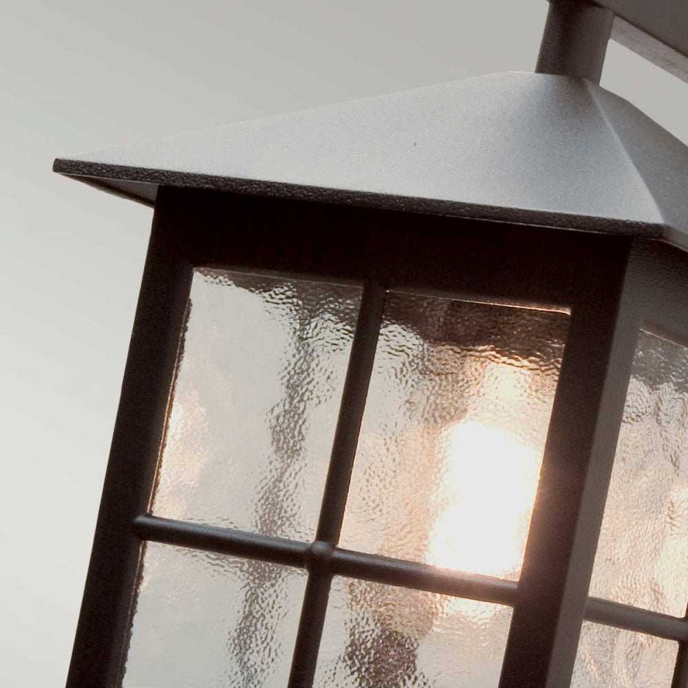 Elstead BL19 BLACK Winchester Wall Lantern Black