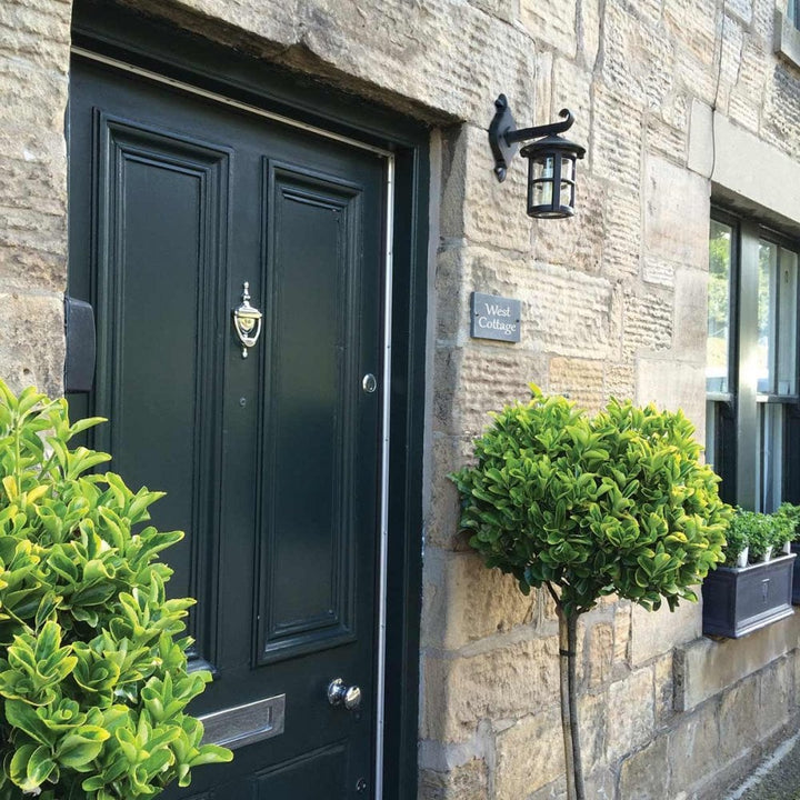 Elstead BL21 BLACK E27 Hereford Wall Lantern Black