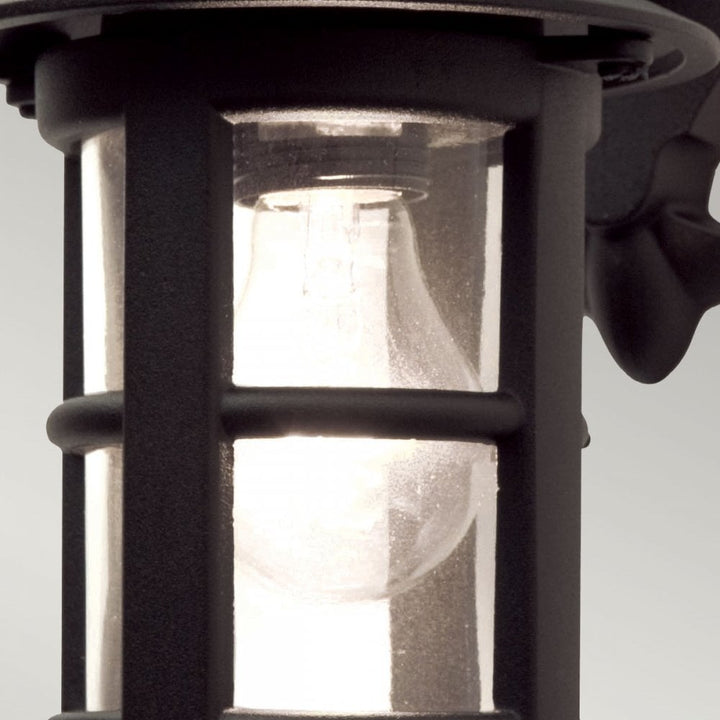 Elstead BL21 BLACK E27 Hereford Wall Lantern Black