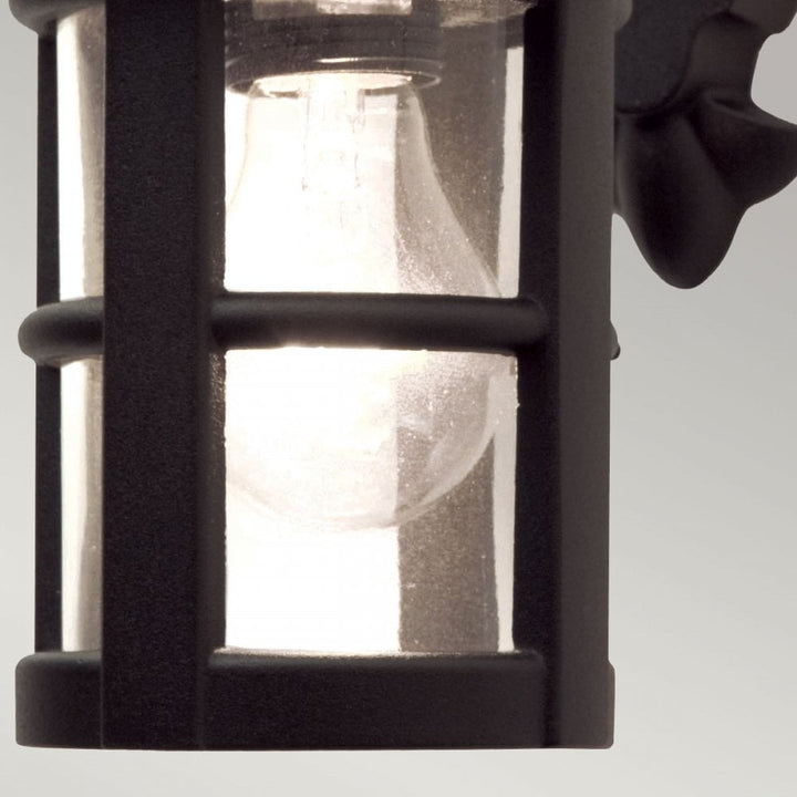 Elstead BL21 BLACK E27 Hereford Wall Lantern Black