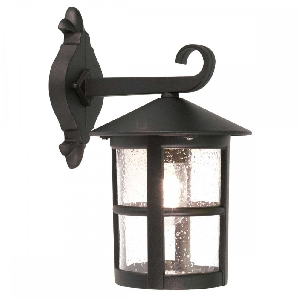 Elstead BL21/G BLACK Hereford Wall Lantern Black