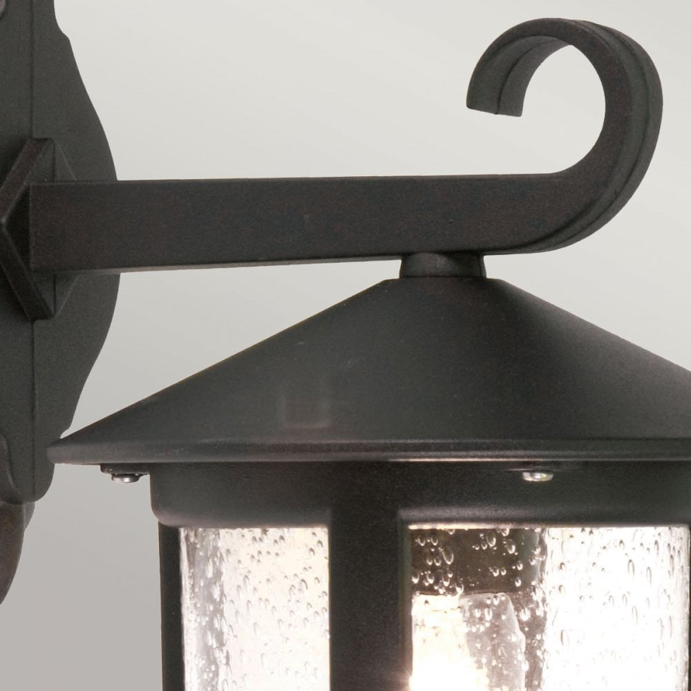 Elstead BL21/G BLACK Hereford Wall Lantern Black