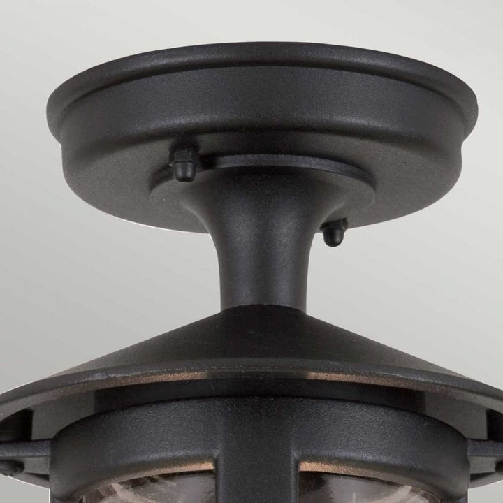 Elstead BL21A BLACK Hereford Ridgid Tube Lantern Black