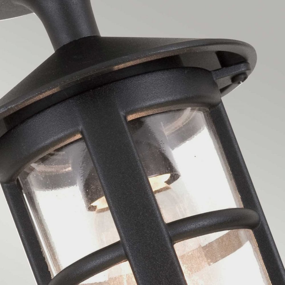 Elstead BL21A BLACK Hereford Ridgid Tube Lantern Black