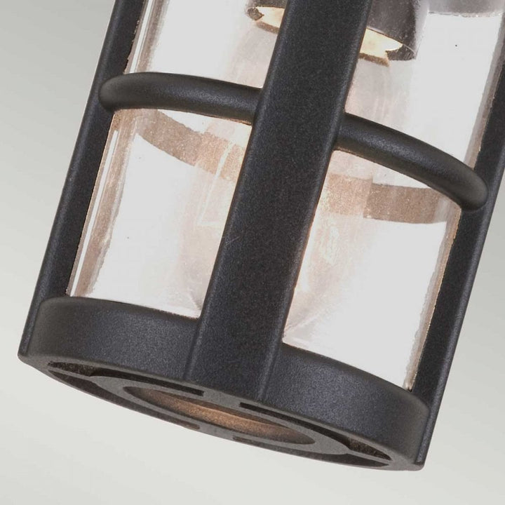 Elstead BL21A BLACK Hereford Ridgid Tube Lantern Black