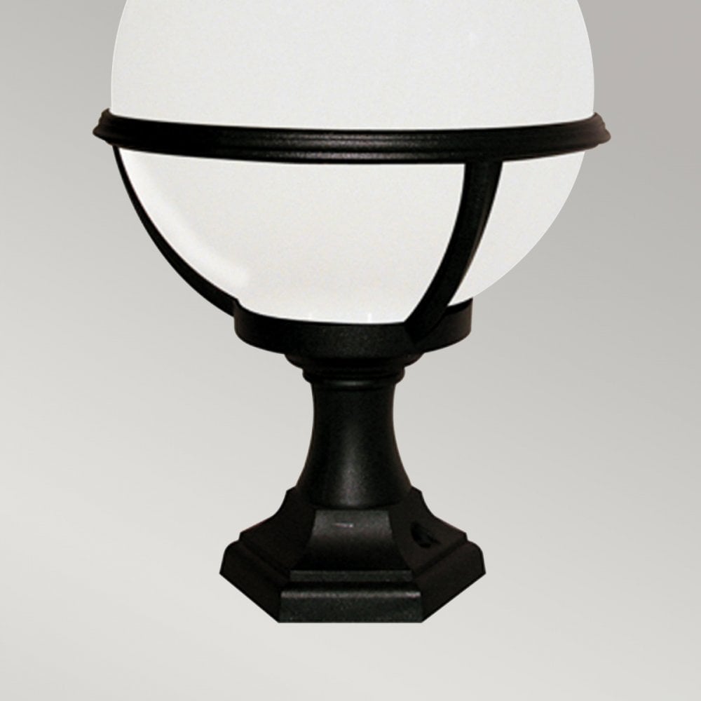 Elstead GLENBEIGH PED/PO Glenbeigh Pedestal/porch Lantern Black