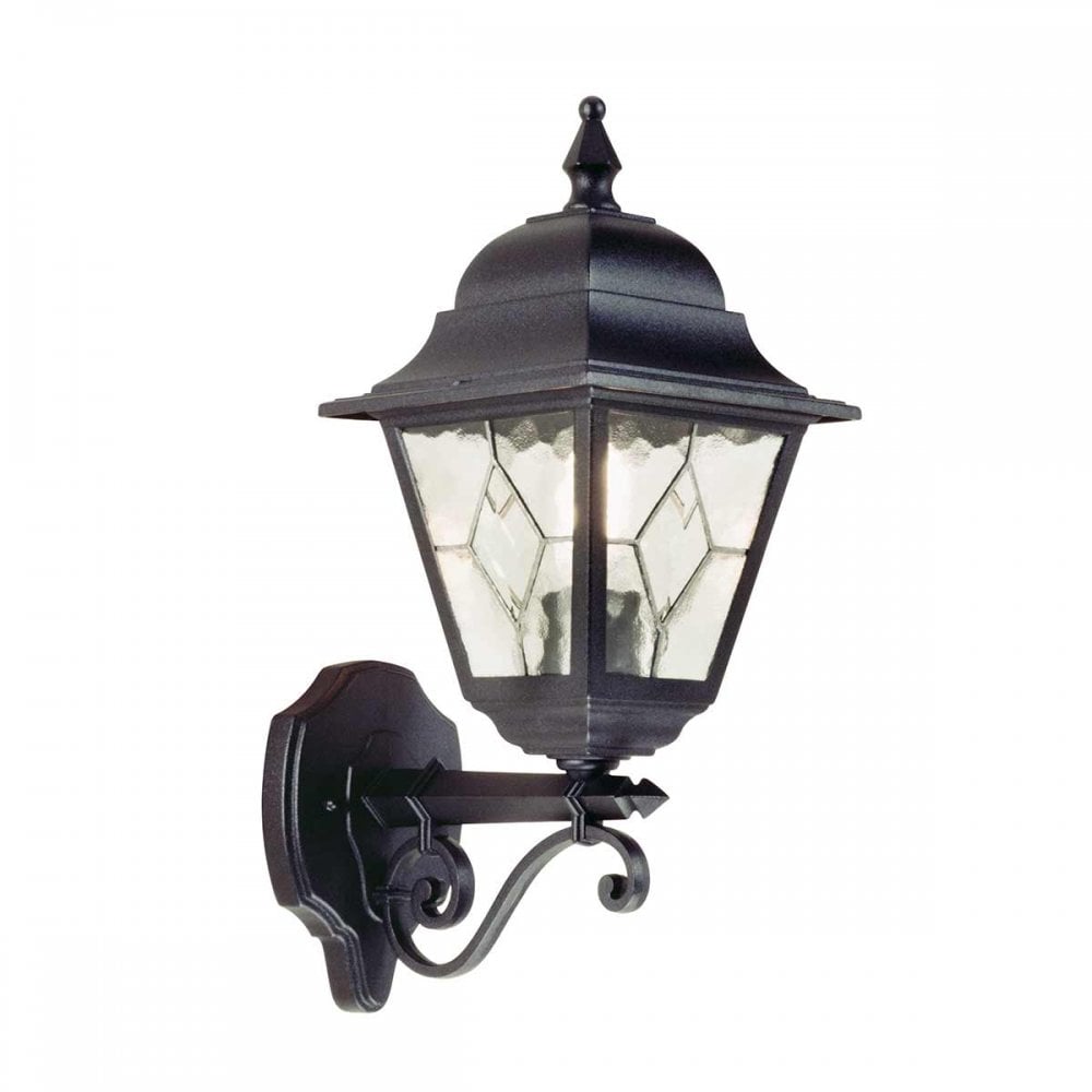 Elstead NR1 BLK Norfolk Wall Lantern Black