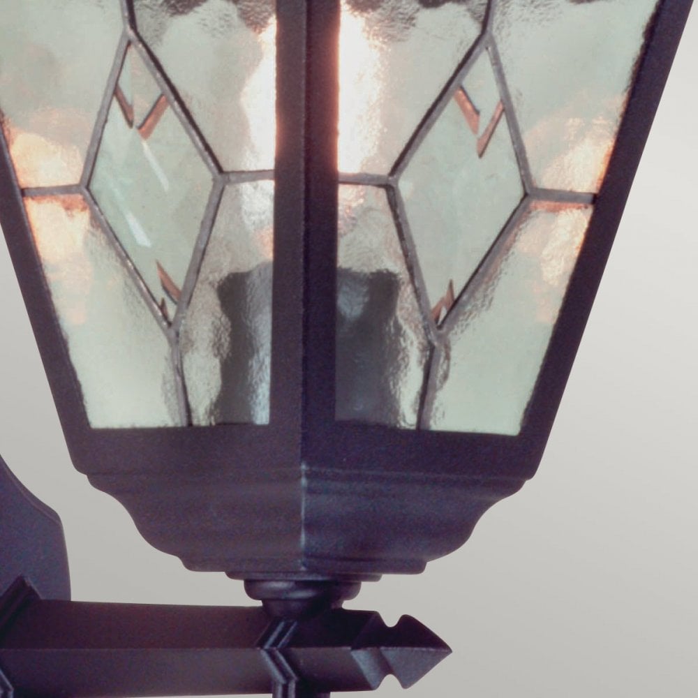 Elstead NR1 BLK Norfolk Wall Lantern Black