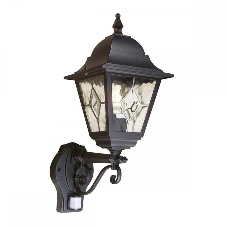 Elstead NR1 PIR BLACK Norfolk PIR Lantern Black