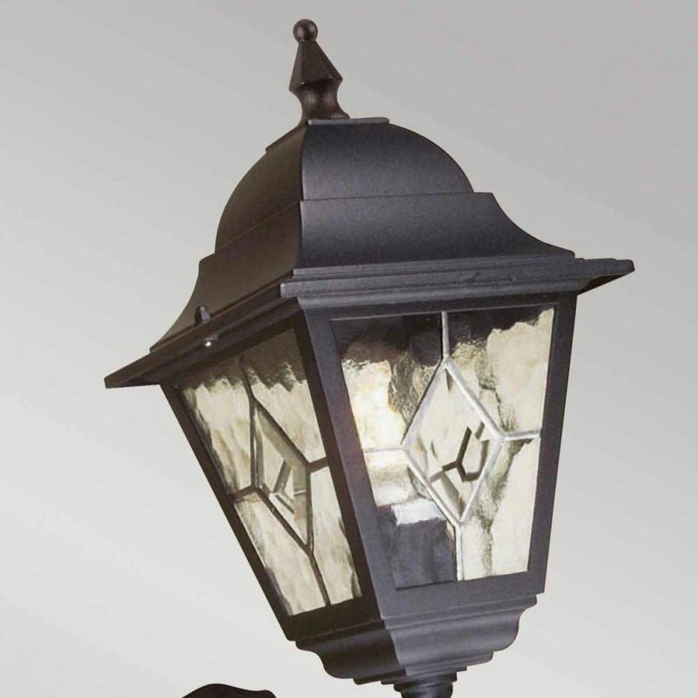 Elstead NR1 PIR BLACK Norfolk PIR Lantern Black