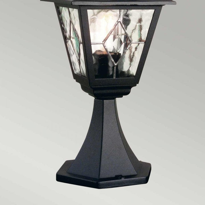 Elstead NR3 BLK Norfolk Pedestal Black