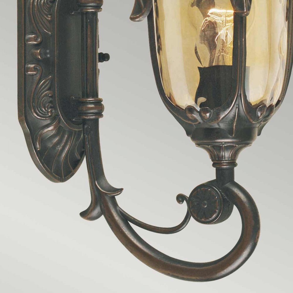 Elstead PH1/S OB Philadelphia One Light Small Wall Lantern Old Bronze