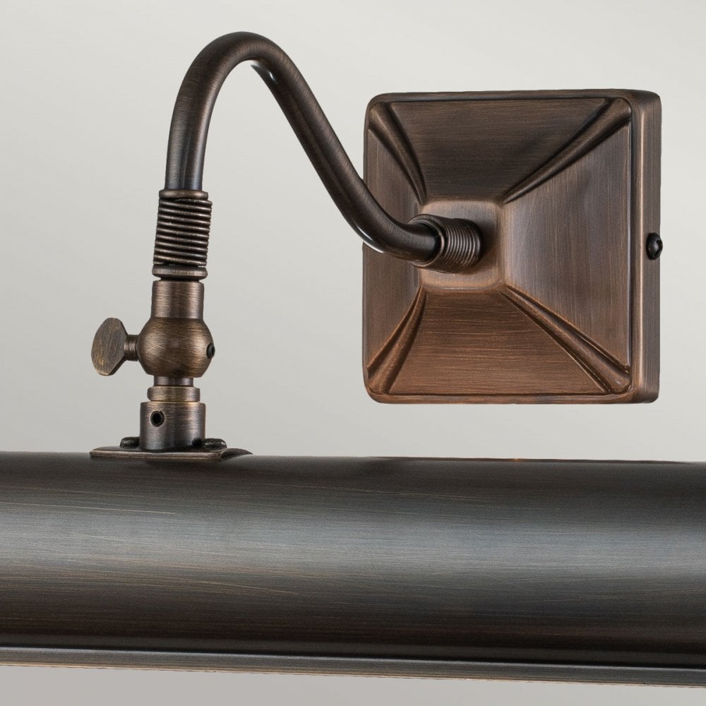 Elstead PL1/20 DB Picture Light Two Light Large Picture Light Dark Bronze