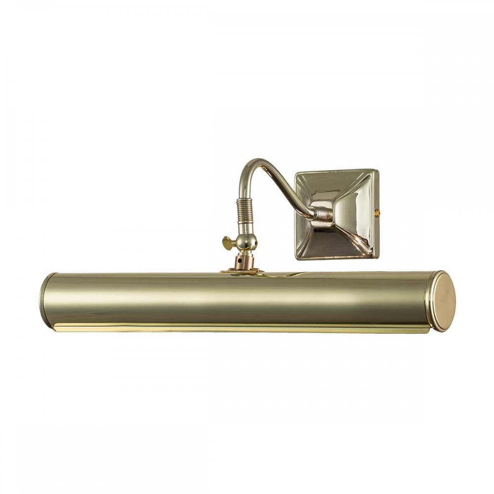 Elstead PL1/20 PB Picture Light Two Light Large Picture Light Polished Brass