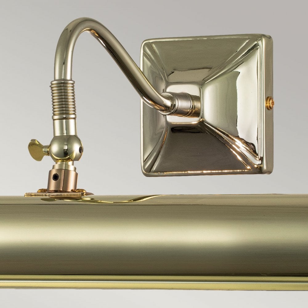 Elstead PL1/20 PB Picture Light Two Light Large Picture Light Polished Brass