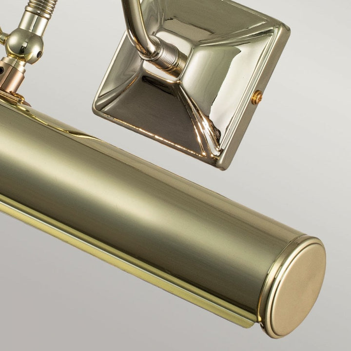 Elstead PL1/20 PB Picture Light Two Light Large Picture Light Polished Brass