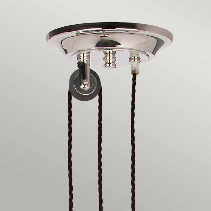 Elstead PV/P PN Provence One Light Rise And Fall Polished Nickel