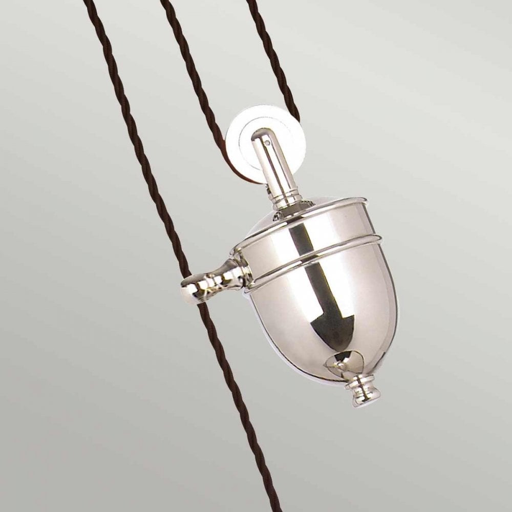 Elstead PV/P PN Provence One Light Rise And Fall Polished Nickel