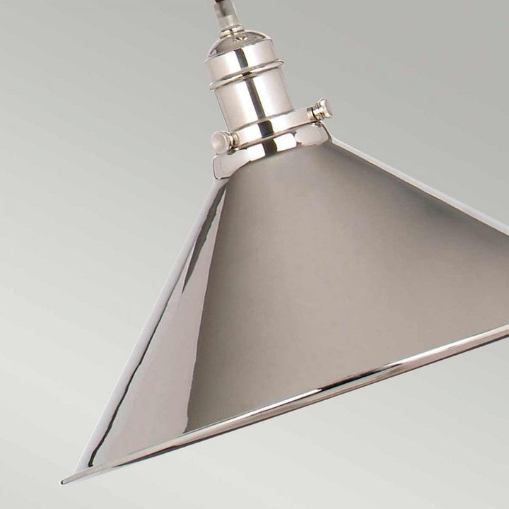 Elstead PV/P PN Provence One Light Rise And Fall Polished Nickel